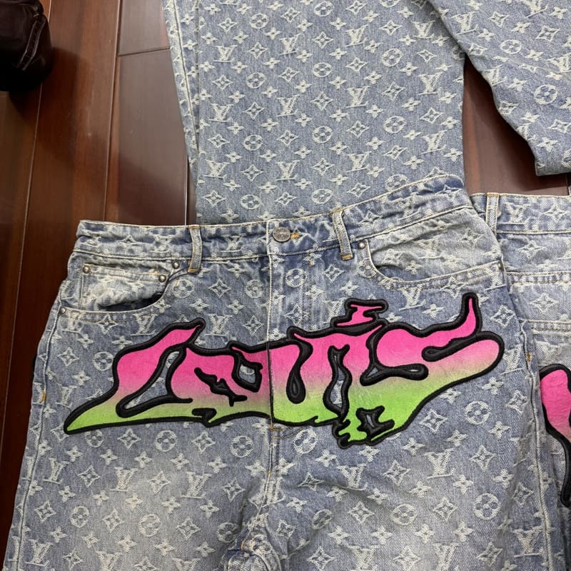 Pronta entrega - Calça Louis Vuitton Denim Pants "Indigo"