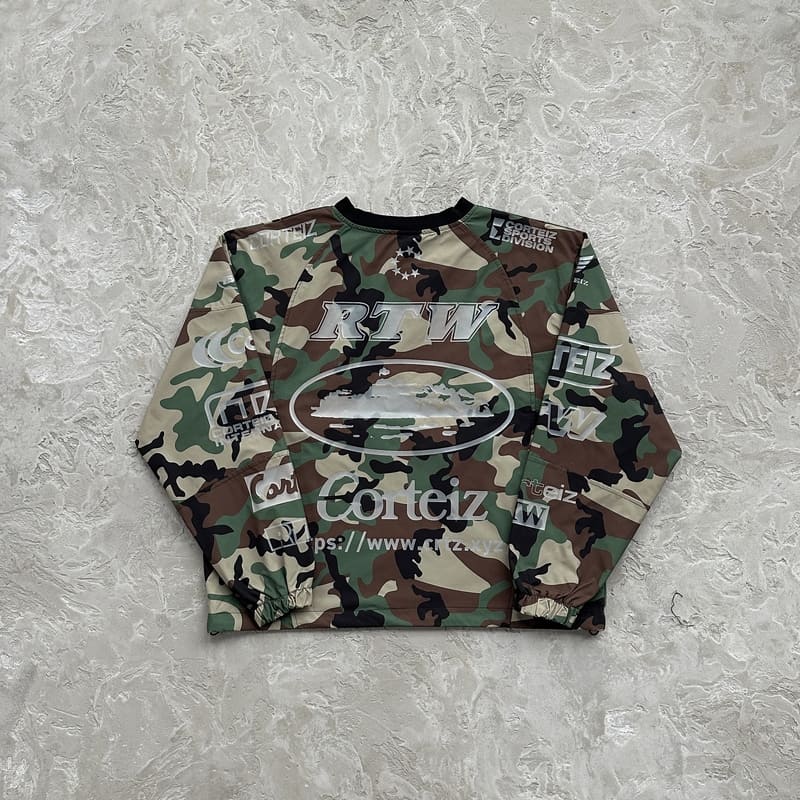 Corteiz Sponsors Training Pullover Camo