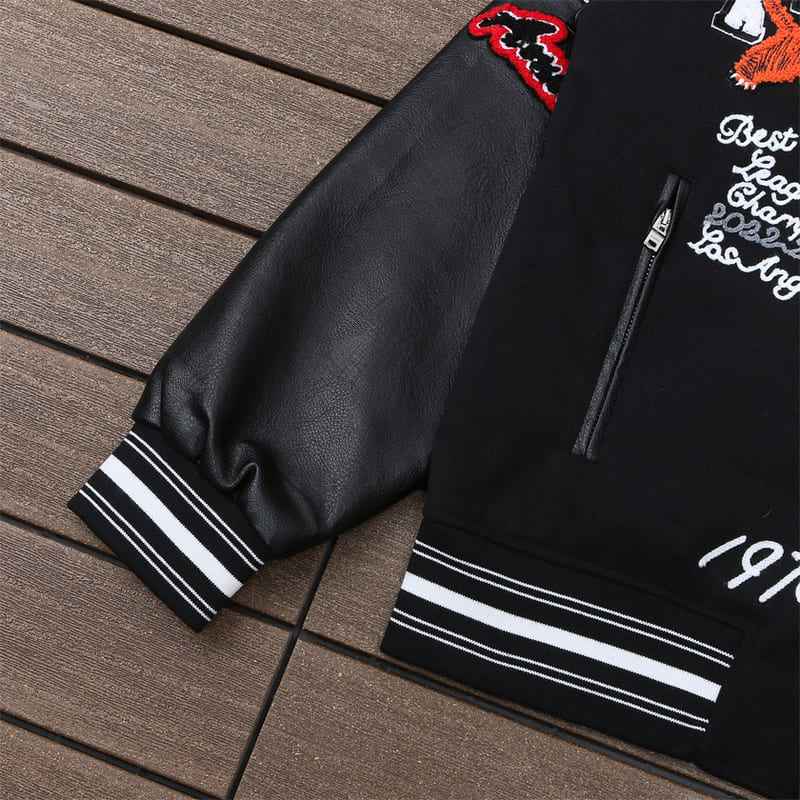 Jaqueta Amiri College Logo Patch Preta