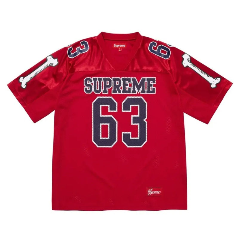 Camiseta Supreme Jersey Bones Football Red