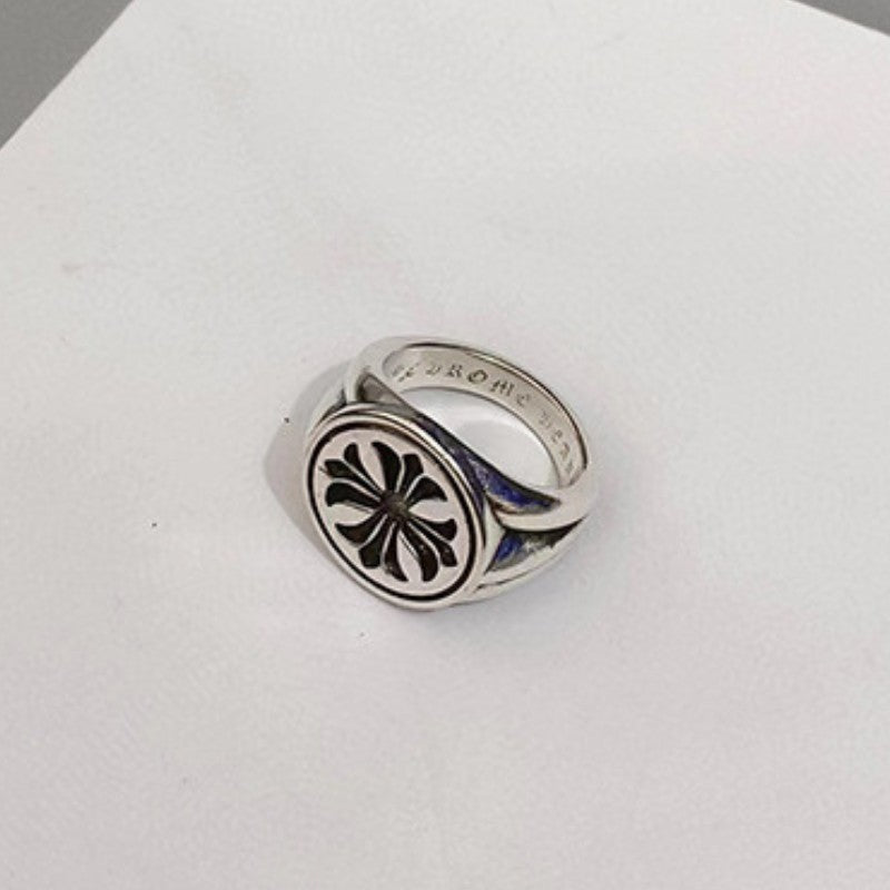 Anel Chrome Hearts CH Plus