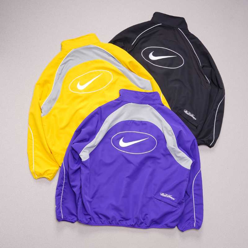 Conjunto Supreme x Nike Track Amarelo