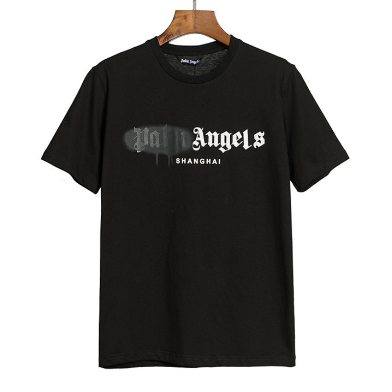 Camiseta Palm Angels Shanghai Sprayed Logo