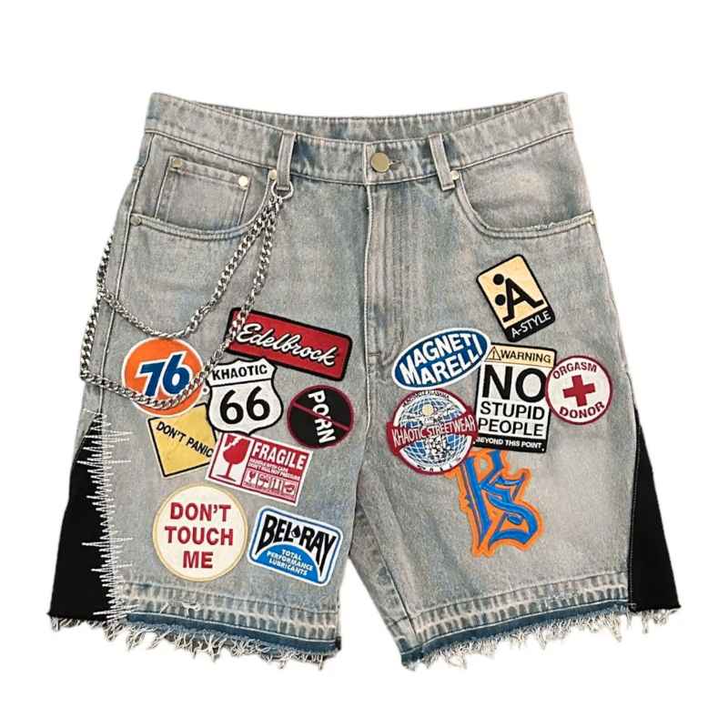 Bermuda Y2k Patch jeans