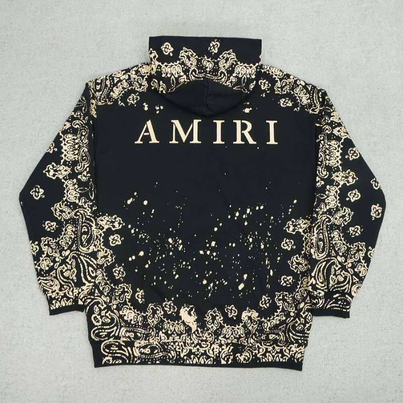 Moletom Amiri Bandana Bleach All Over