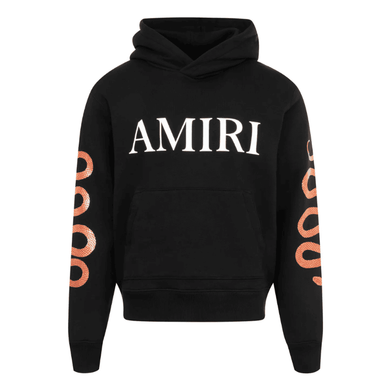 Moletom Amiri Snake Logo Preto