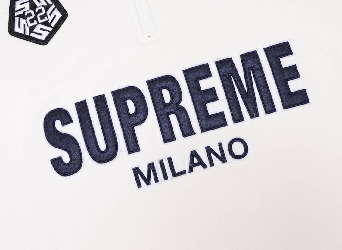Pronta Entrega - Moletom Supreme Milano Half Zip