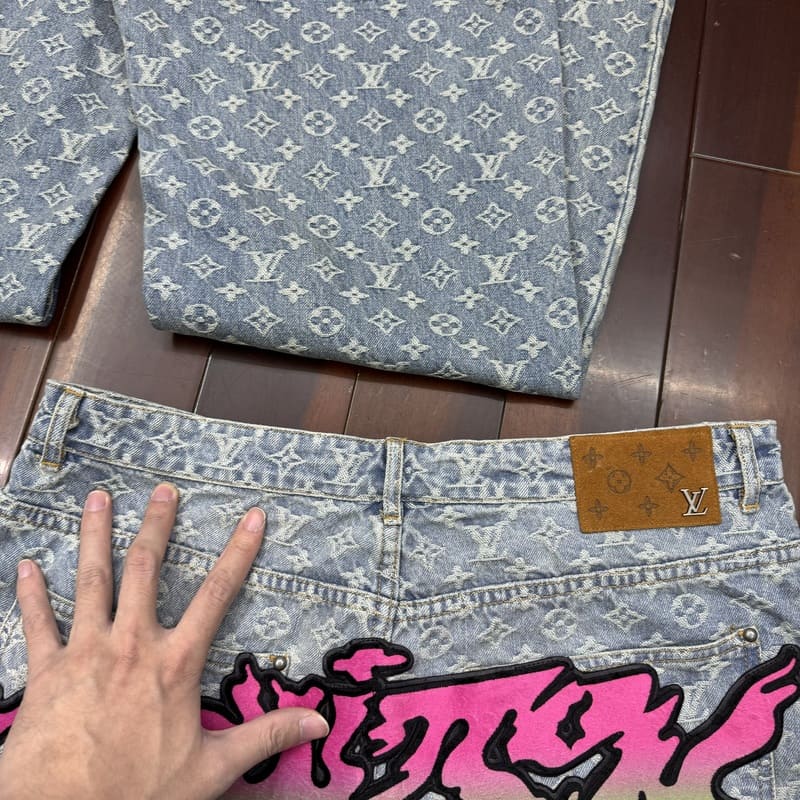 Pronta entrega - Calça Louis Vuitton Denim Pants "Indigo"