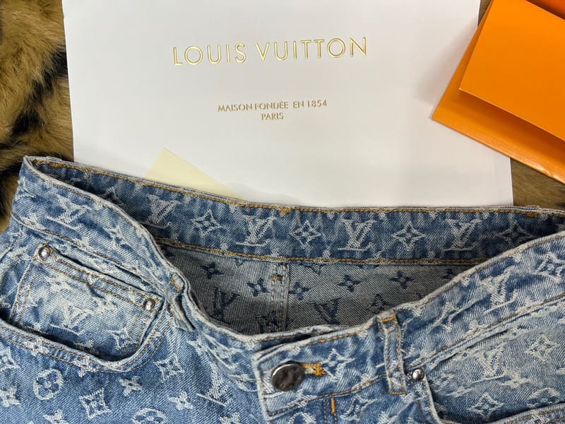 Pronta entrega - Calça Louis Vuitton Denim Pants "Indigo"