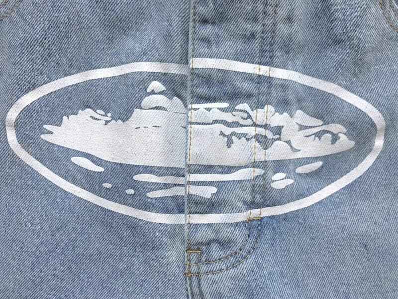 Shorts Corteiz Alcatraz Denim Washed