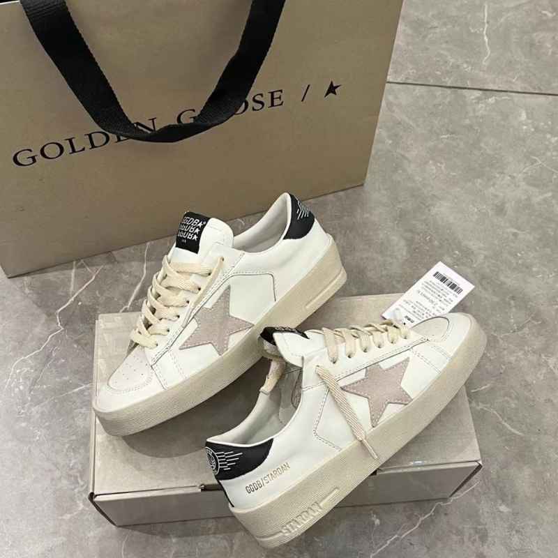 Golden Goose Stardan Ice White Black