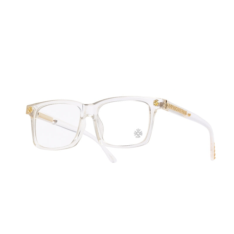 Óculos Chrome Hearts Cross Gold