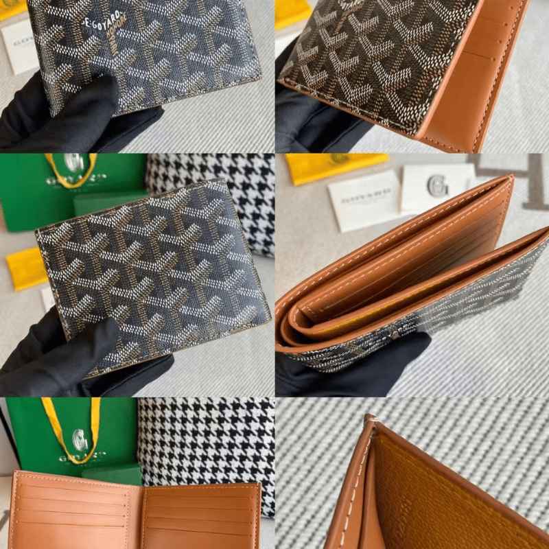 Carteira Goyard Victoire Marrom