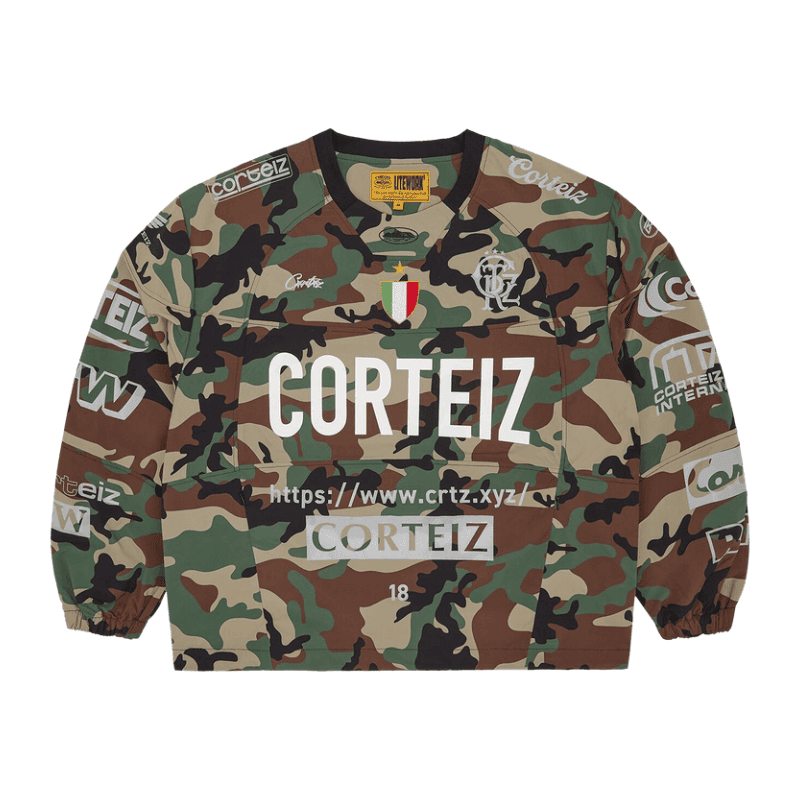 Corteiz Sponsors Training Pullover Camo