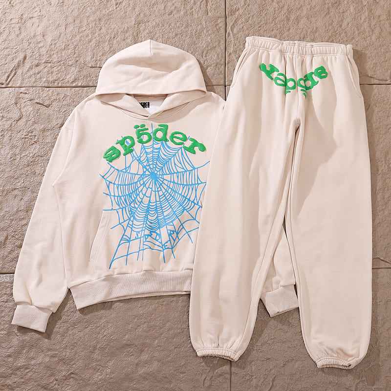 Calça Sp5der OG Web V2 Cream