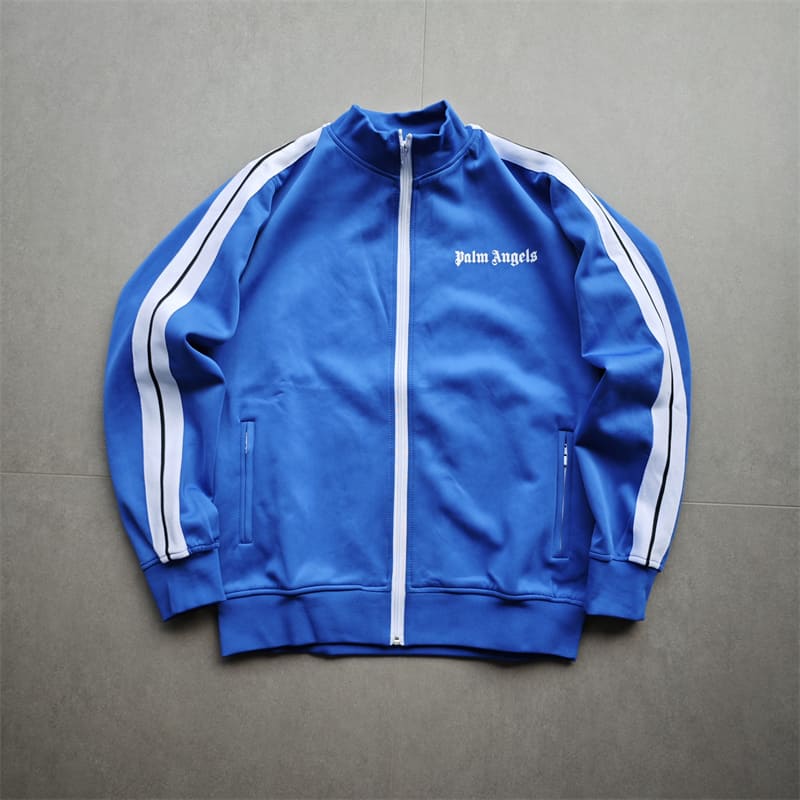 Conjunto Palm Angels Logo Tracksuit Royal Blue