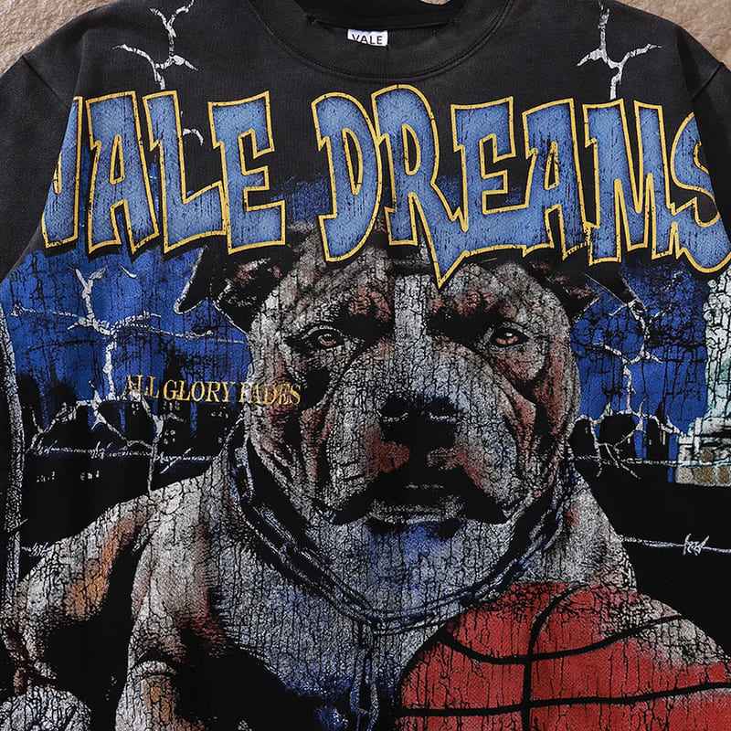 Camiseta Vale Forever Guard Dog Black