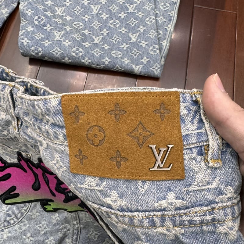 Pronta entrega - Calça Louis Vuitton Denim Pants "Indigo"