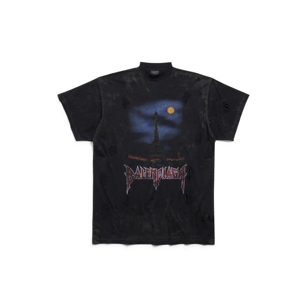 Camiseta Balenciaga Paris Moon
