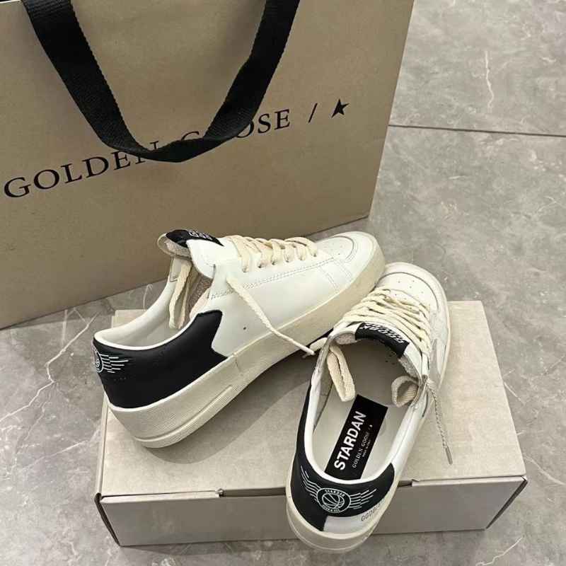 Golden Goose Stardan Ice White Black
