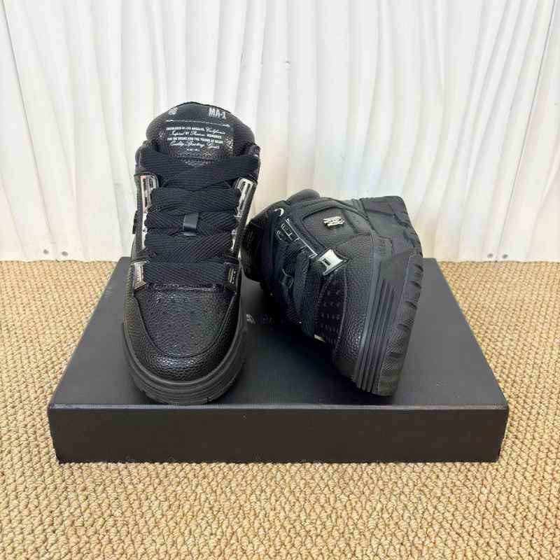 Amiri MA-1 Black Leather