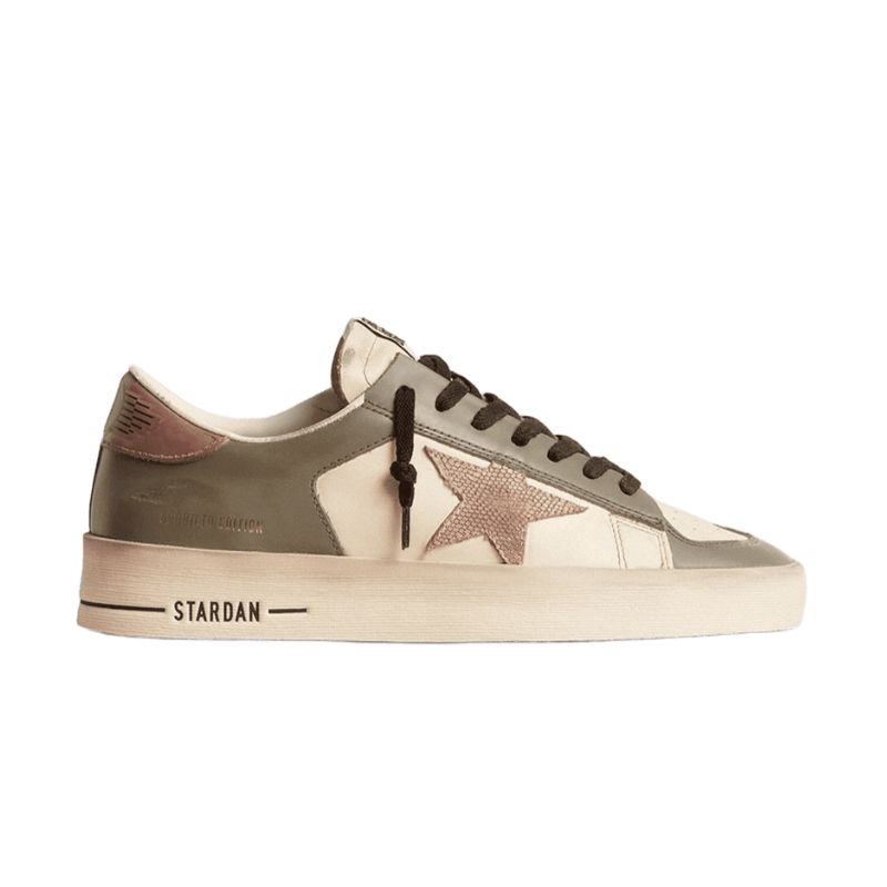 Golden Goose Stardan Gray Cream