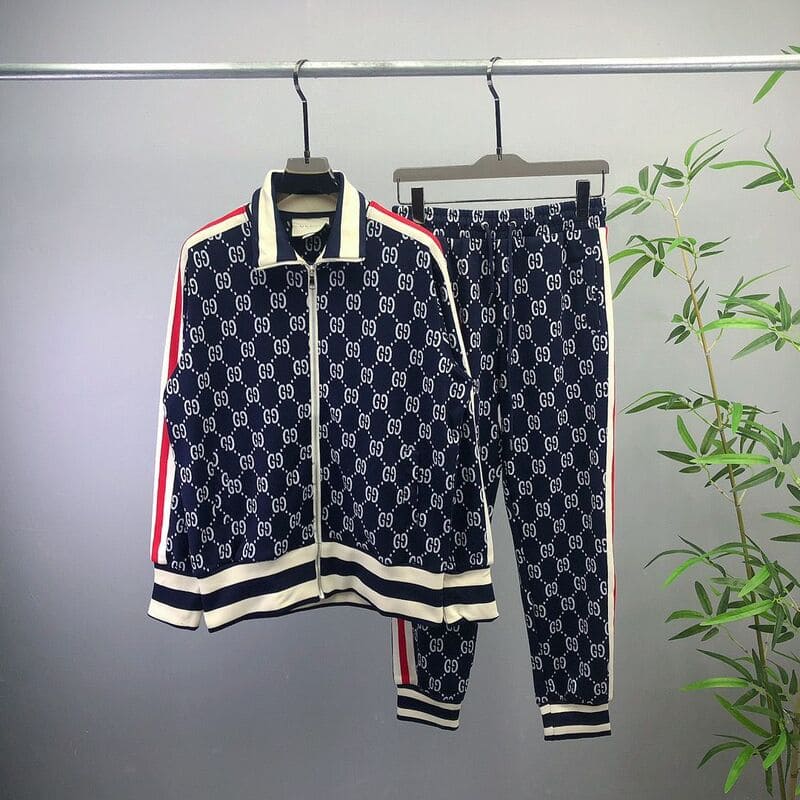 Conjunto Gucci GG Monogram Marine Blue