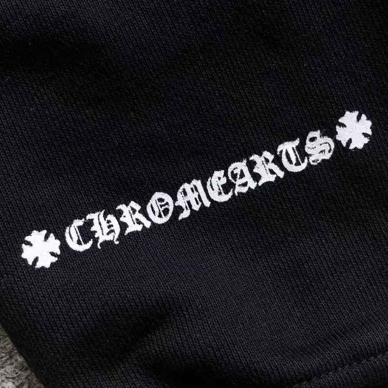 Moletom Chrome Hearts Horseshoe Floral Preto