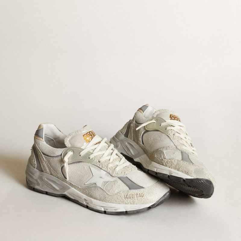 Golden Goose Dad-Star White Gray