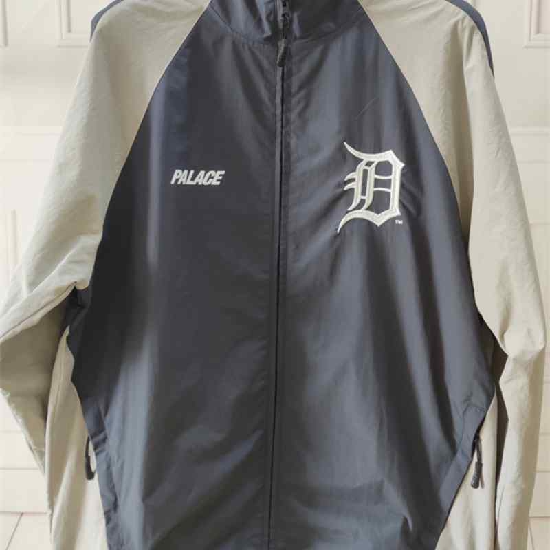 Jaqueta Palace x Detroit Tigers New Era Track Navy/Blue