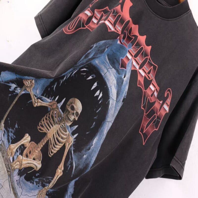 Camiseta Godspeed Fear None Black