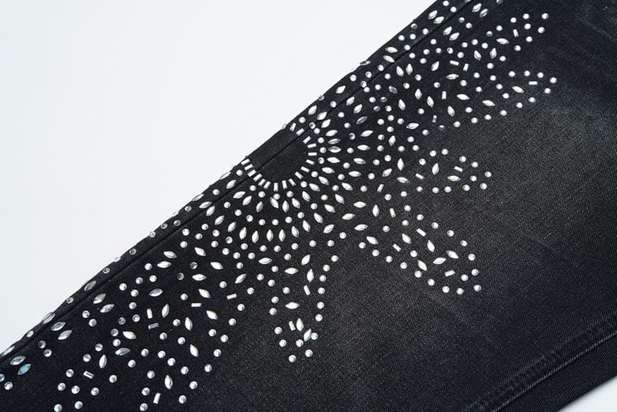 Calça Vale forever Sirens Denim Black