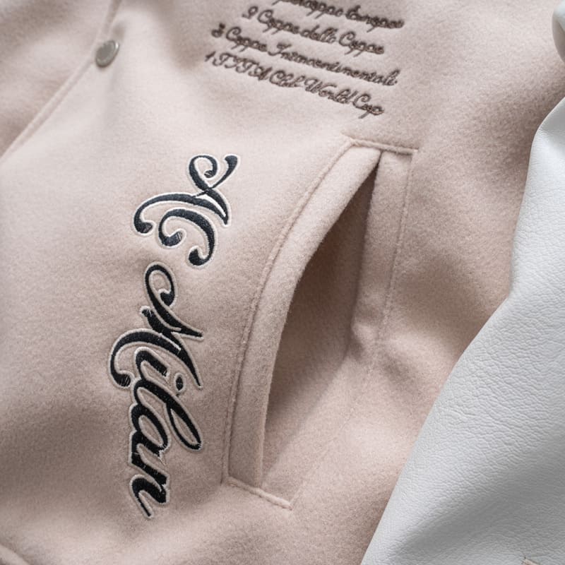 Pronta Entrega - Jaqueta Varsity Off-White x AC Milan