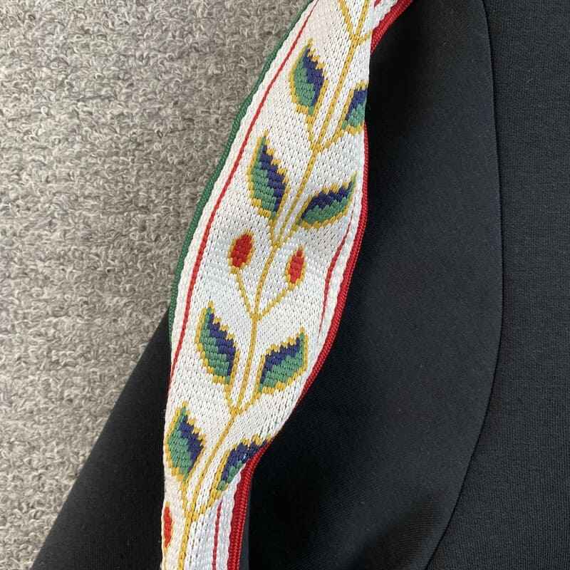 Jaqueta Casablanca Sport Logo Preta