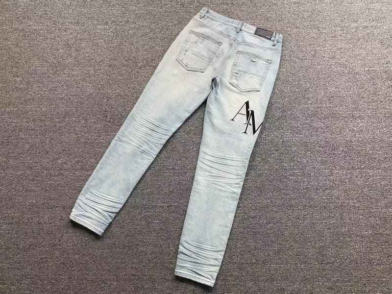 Calça Amiri Jeans Staggered Logo