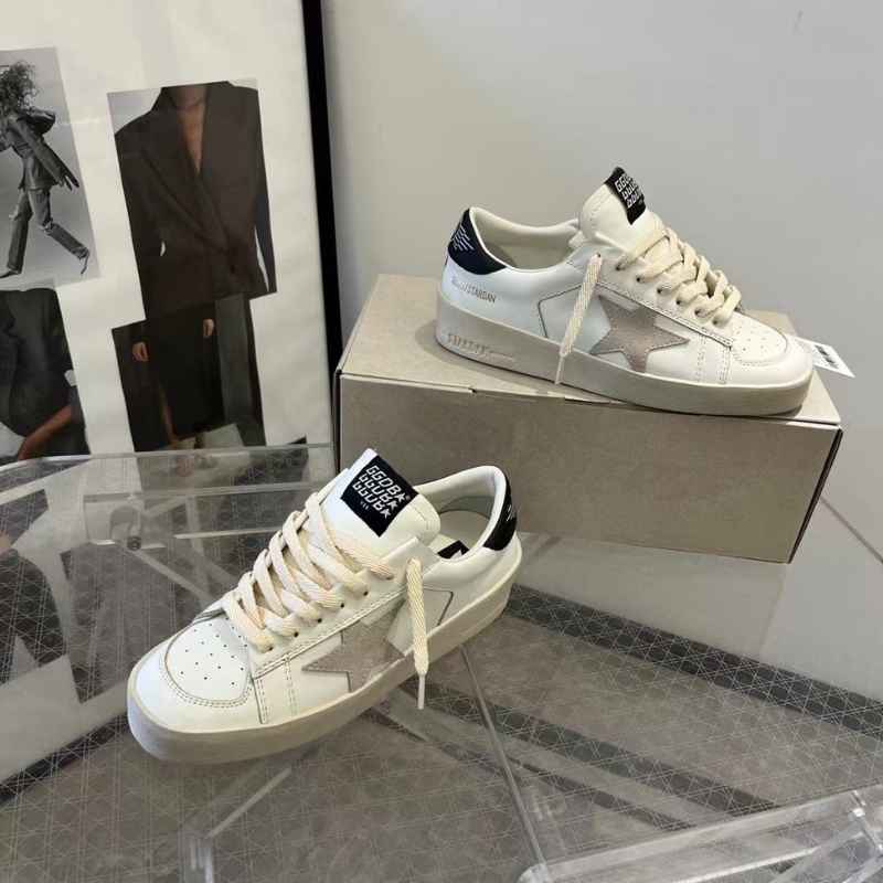 Golden Goose Stardan Ice White Black