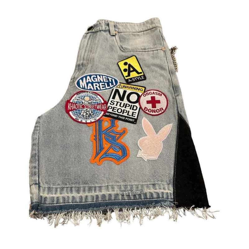 Bermuda Y2k Patch jeans