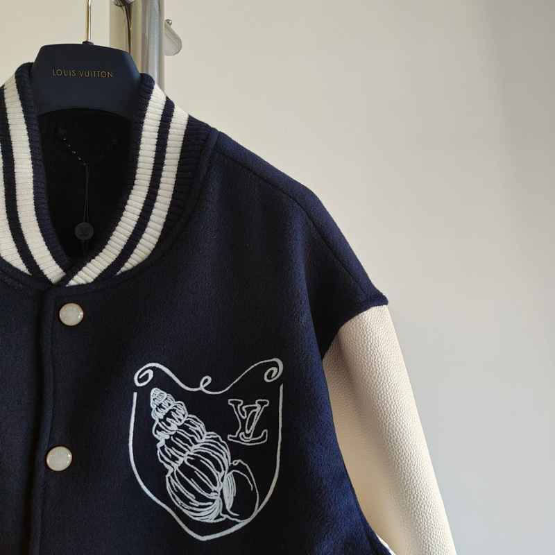 Jaqueta Louis Vuitton Calfskin Varsity