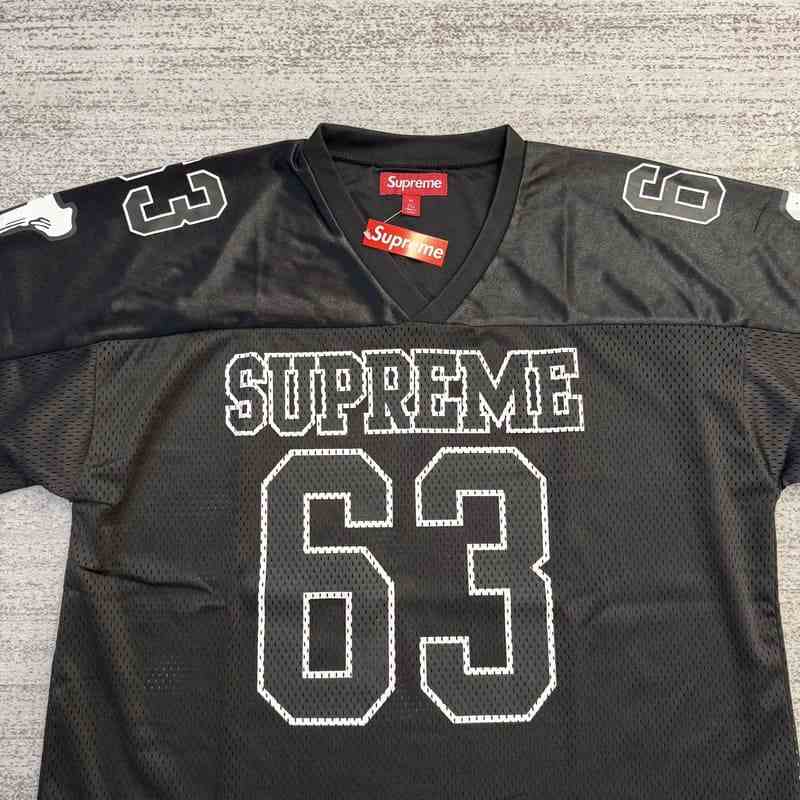 Camiseta Supreme Jersey Bones Football Black