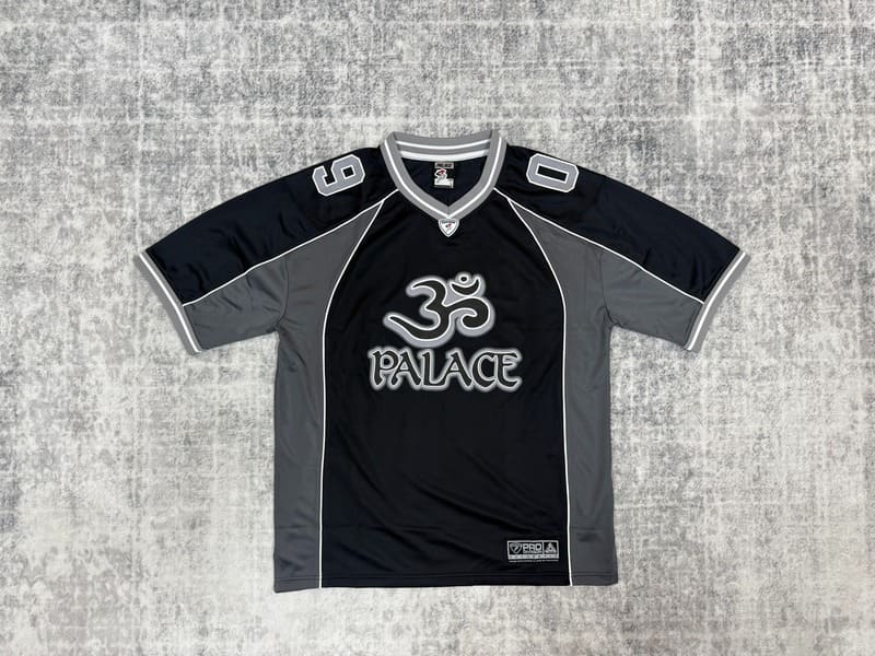 Conjunto Palace Om Mesh Jersey Black Grey