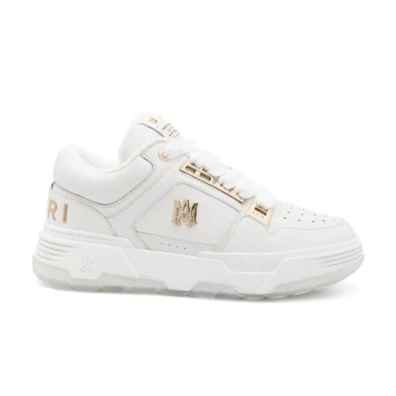 Amiri MA-1 White Metallic Gold