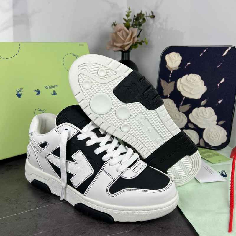 Off-White Out of Office White Black
