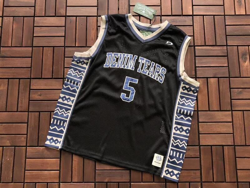 Conjunto Denim Tears Jersey Game Black