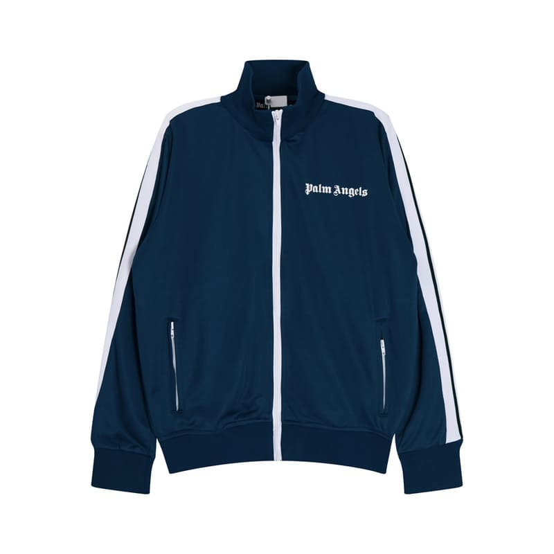 Conjunto Palm Angels Logo Tracksuit Blue Marine