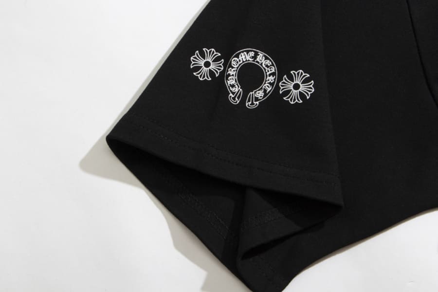 Camiseta Chrome Hearts Multi Logo Preta
