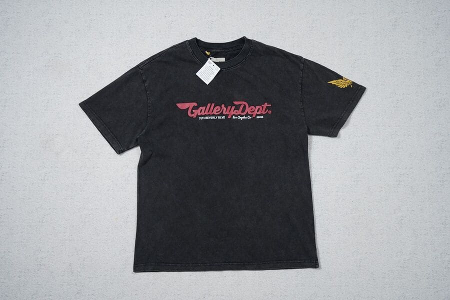 Camiseta Gallery Dept. Mechanic Preta