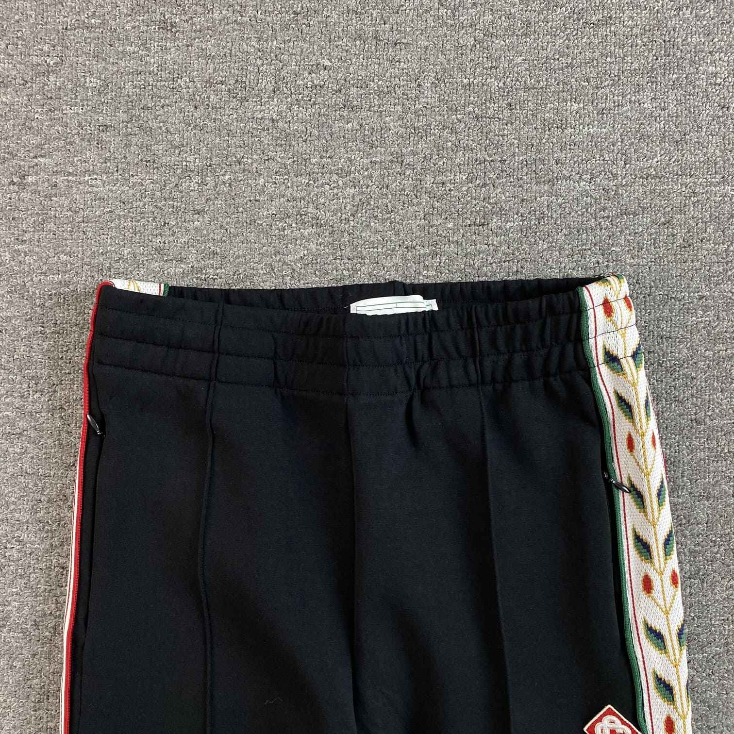 Calça Casabalnca Sport Logo Preta