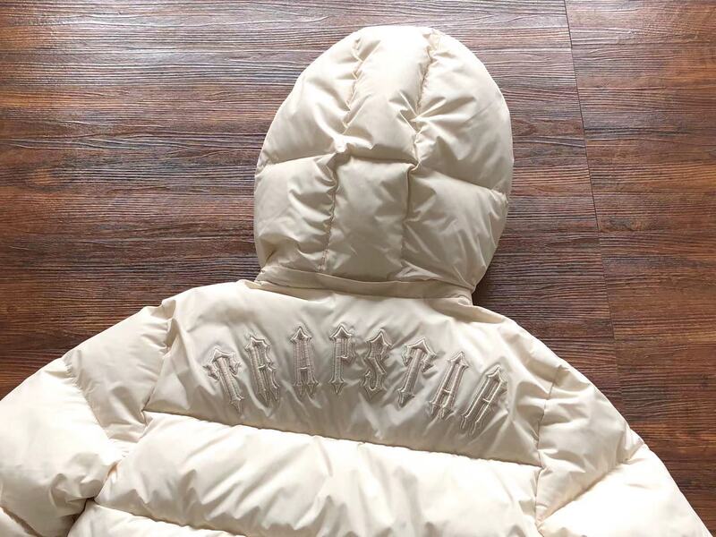 Pronta Entrega - Jaqueta Puffer Trapstar Irongate Hooded Cream