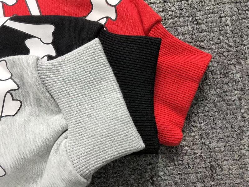 Moletom Amiri Bones Stacked Vermelho