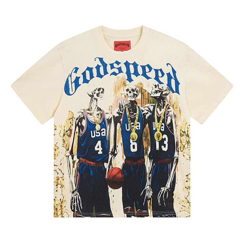Camiseta Godspeed Dream Team Cream